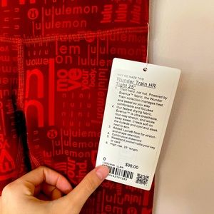 Lululemon Wunder Train HR Tight 25” - Size 0, NWT